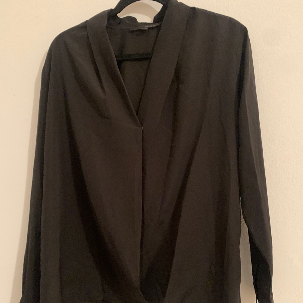 Harve Bernard black blouse